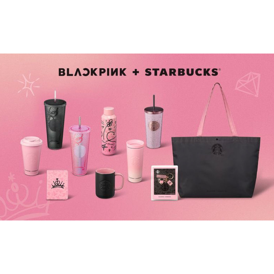 BLACKPINK Starbucks コラボ　セット