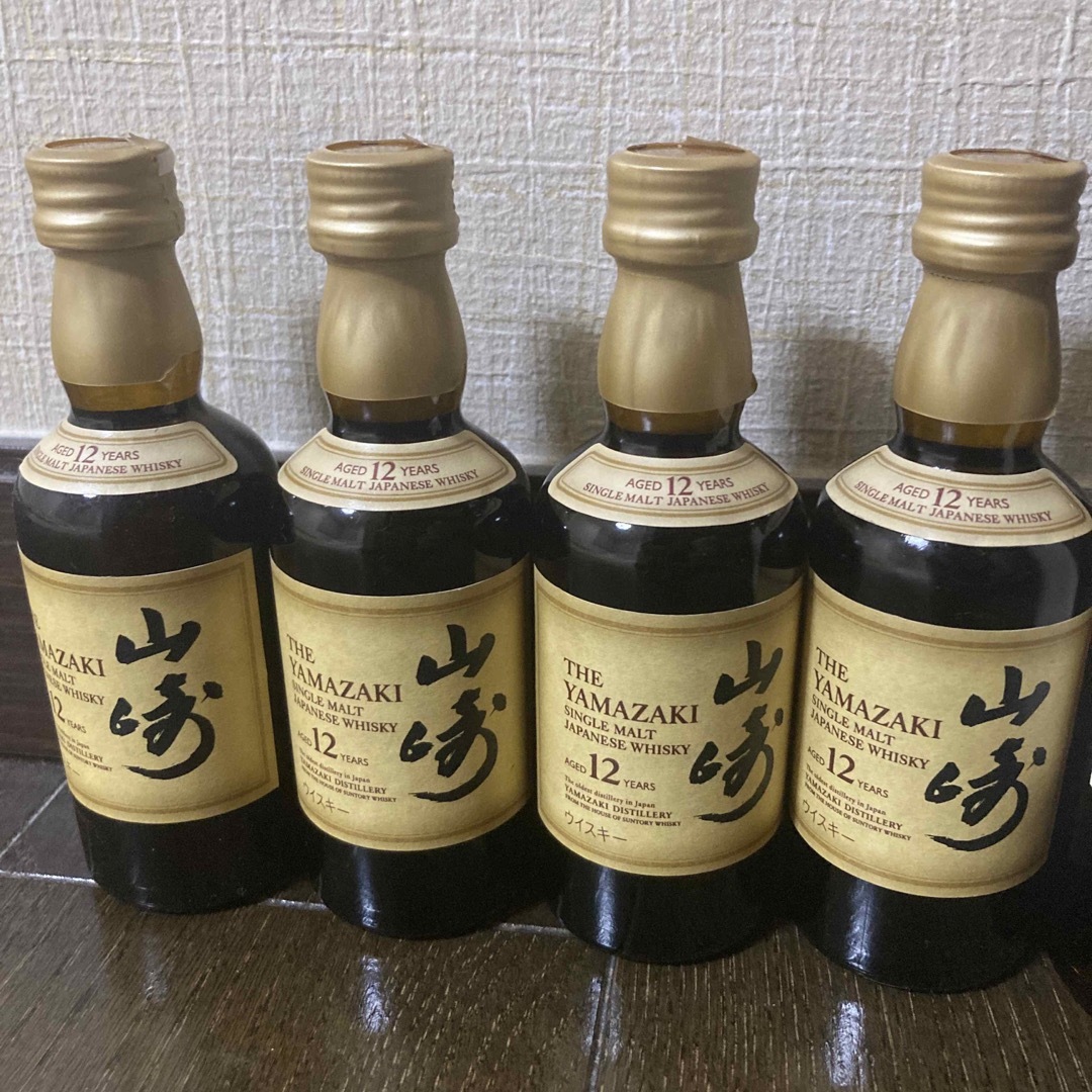 サントリー(サントリー)のサントリー☆山崎12年50ml☆山崎NA180ml 食品/飲料/酒の酒(ウイスキー)の商品写真