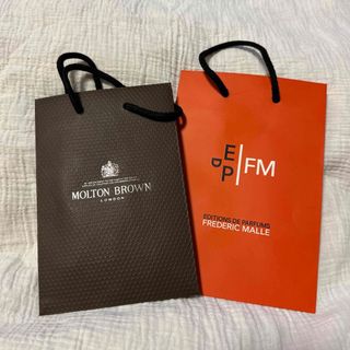 モルトンブラウン(MOLTON BROWN)のMOLTONBROWN FREDERICMALLE 高級ショッパー　セット(ショップ袋)