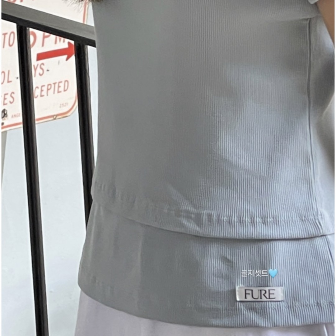 dholic(ディーホリック)のFURE◎Tシャツビスチェセット レディースのトップス(Tシャツ(半袖/袖なし))の商品写真