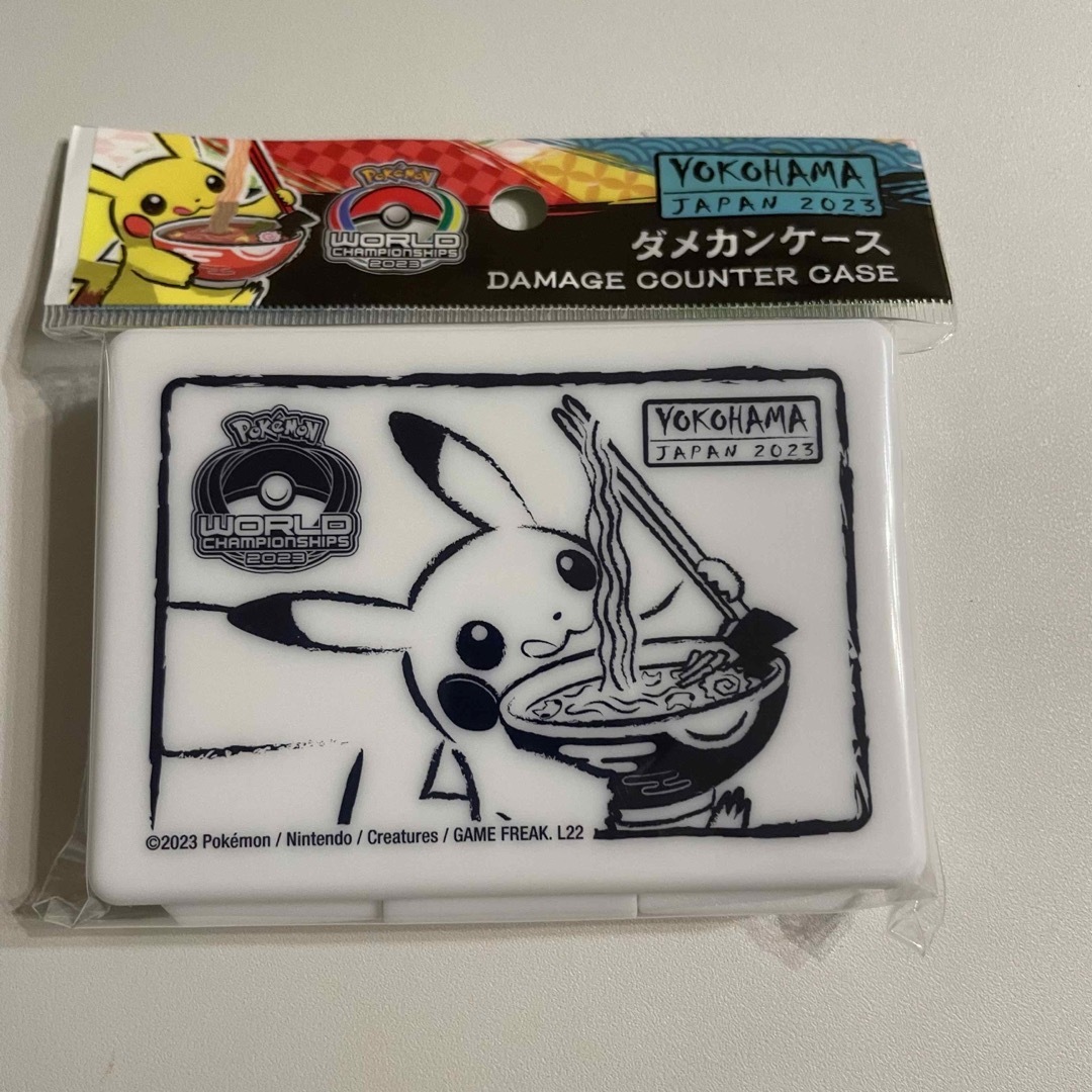 wcs2023 ポケモン横浜 プレイマット スリーブ ダメカン　カードケース