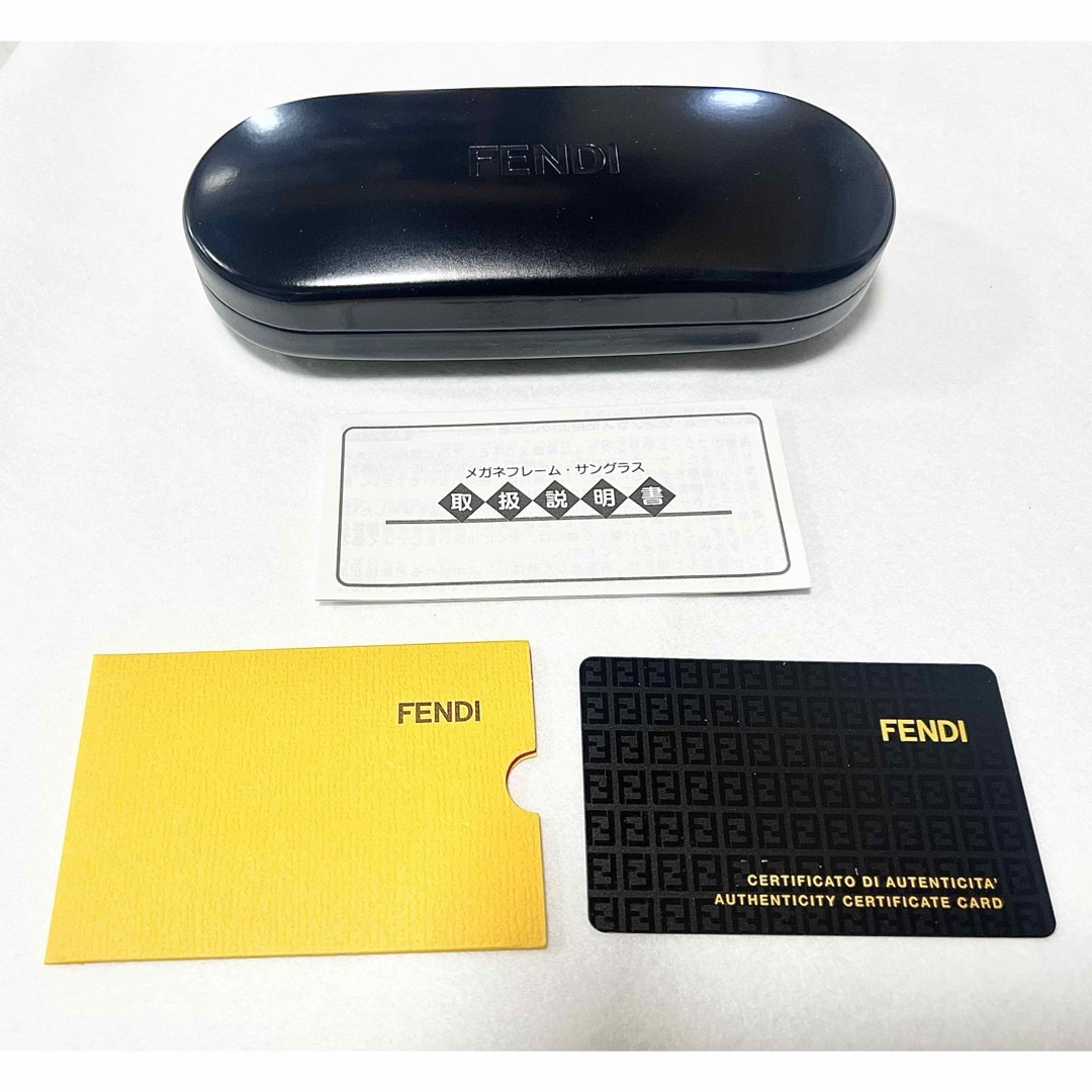 FENDI 1005A メガネ　フレーム　ブラック　新品　未使用