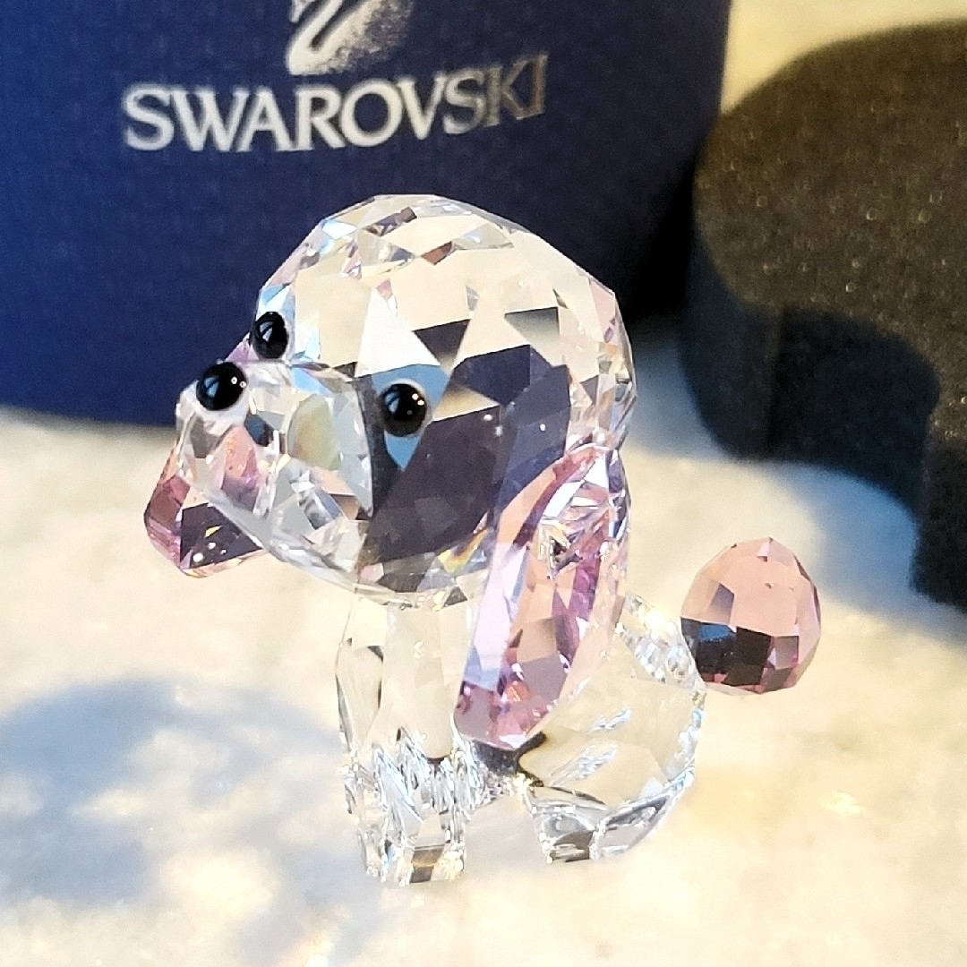 ☆美品☆ SWAROVSKI  スワロフスキー　セントバーナード　プードル　置物