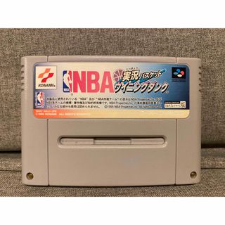 コナミ(KONAMI)のスーパーファミコン　実況バスケットウイニングダンク　カセット(家庭用ゲームソフト)