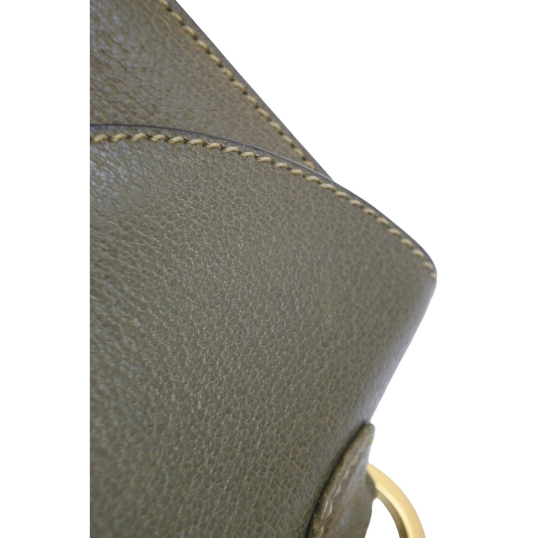 Gucci - GUCCI グッチ ハンドバッグ 2WAY ショルダーバッグ カーキ