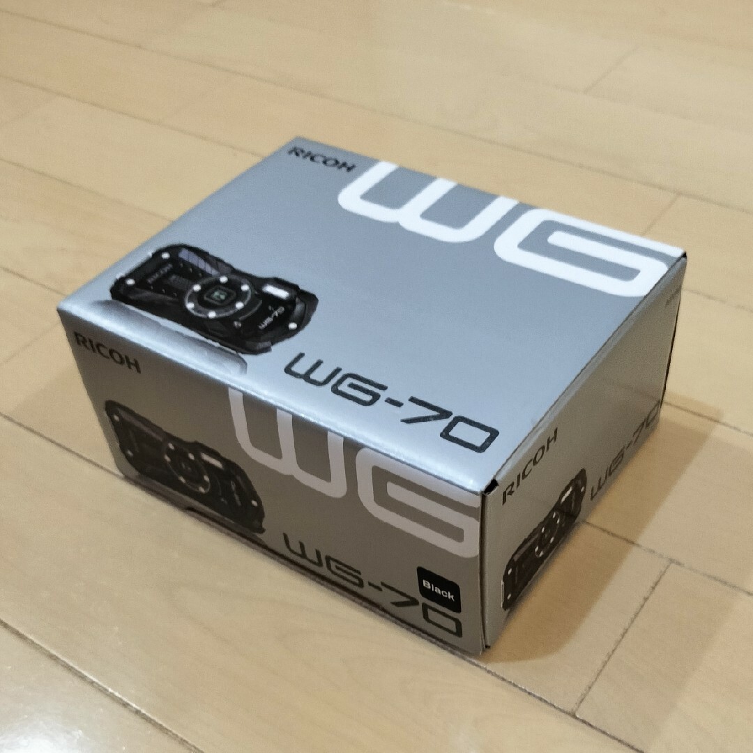 RICOH WG-70 ブラック リコー本格防水デジタルカメラ