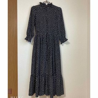 【新品】アニエスベー ワンピース QB96-JCP2 ネイビー/ホワイト