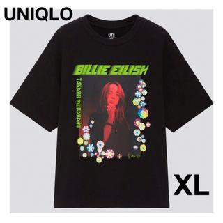 ユニクロ(UNIQLO)のユニクロ UNIQLO UT ビリーアイリッシュ 村上隆 レディース 黒 XL(Tシャツ(半袖/袖なし))