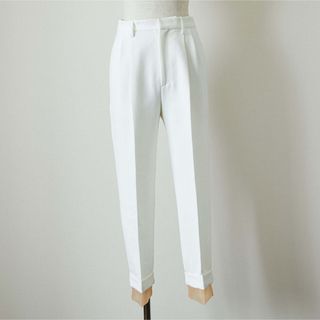 ドゥロワー(Drawer)の【お値下げ】SATOKA Cactus White(クロップドパンツ)