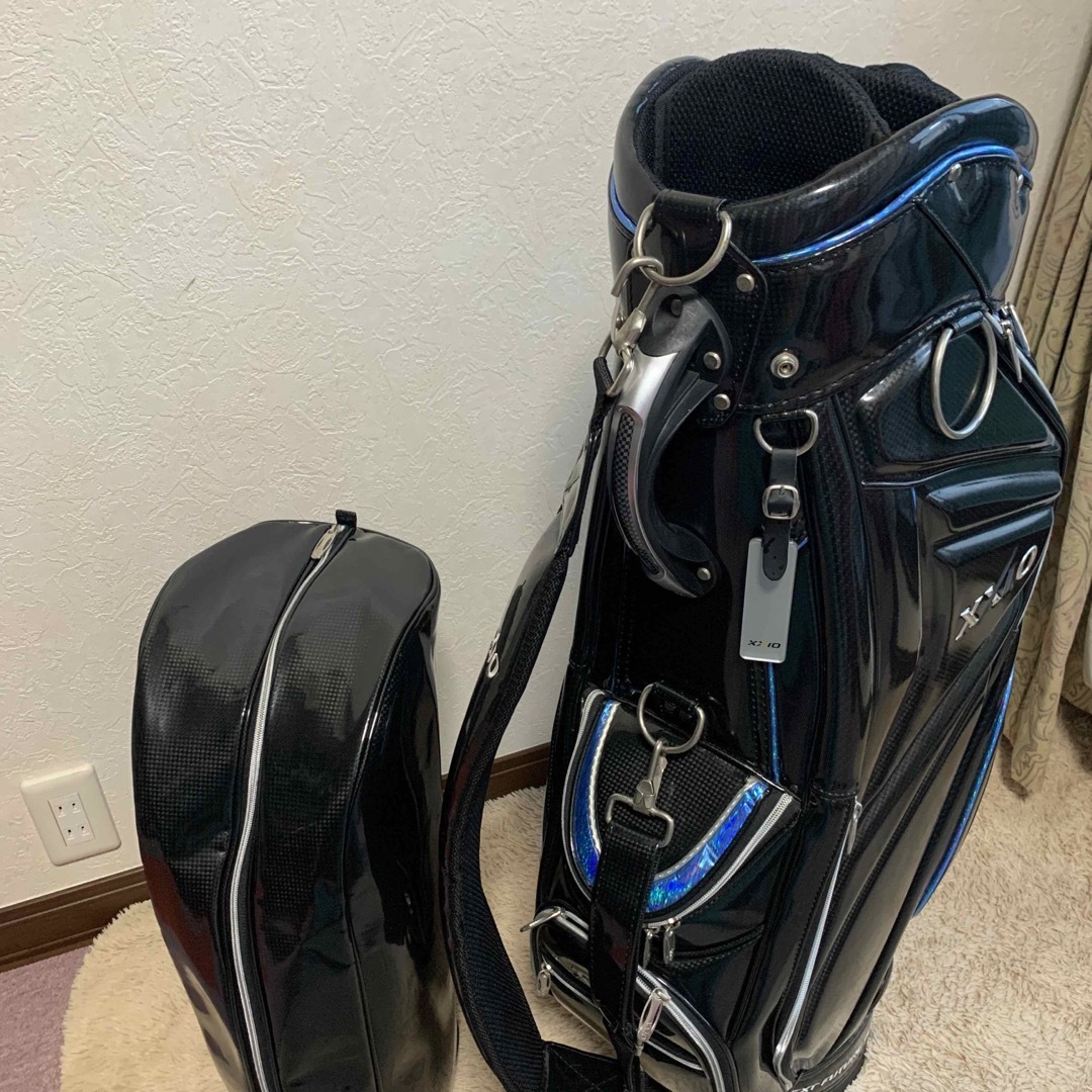 XXIO - ⛳️豪華エナメルキャディバッグ XXIOゼクシオの通販 by プー's XXIO - ⛳️豪華エナメルキャディバッグ XXIOゼクシオの通販 by プー's