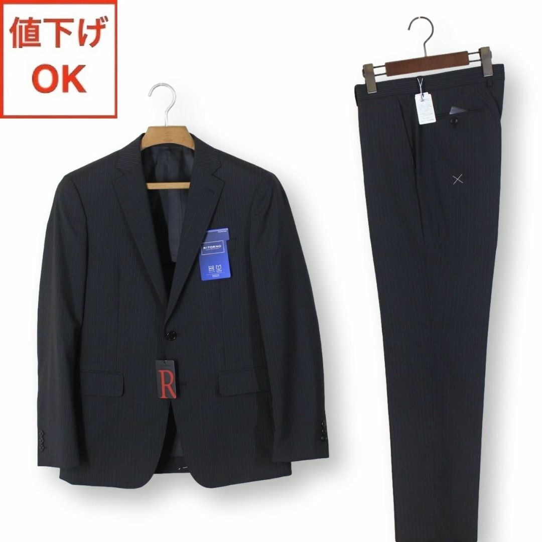 09【新品未使用】リトルノ RITORNO スーツ YA6 メンズ スリム体 L