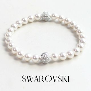 スワロフスキー(SWAROVSKI)のスワロフスキー パールクリスタルブレスレット(ブレスレット/バングル)