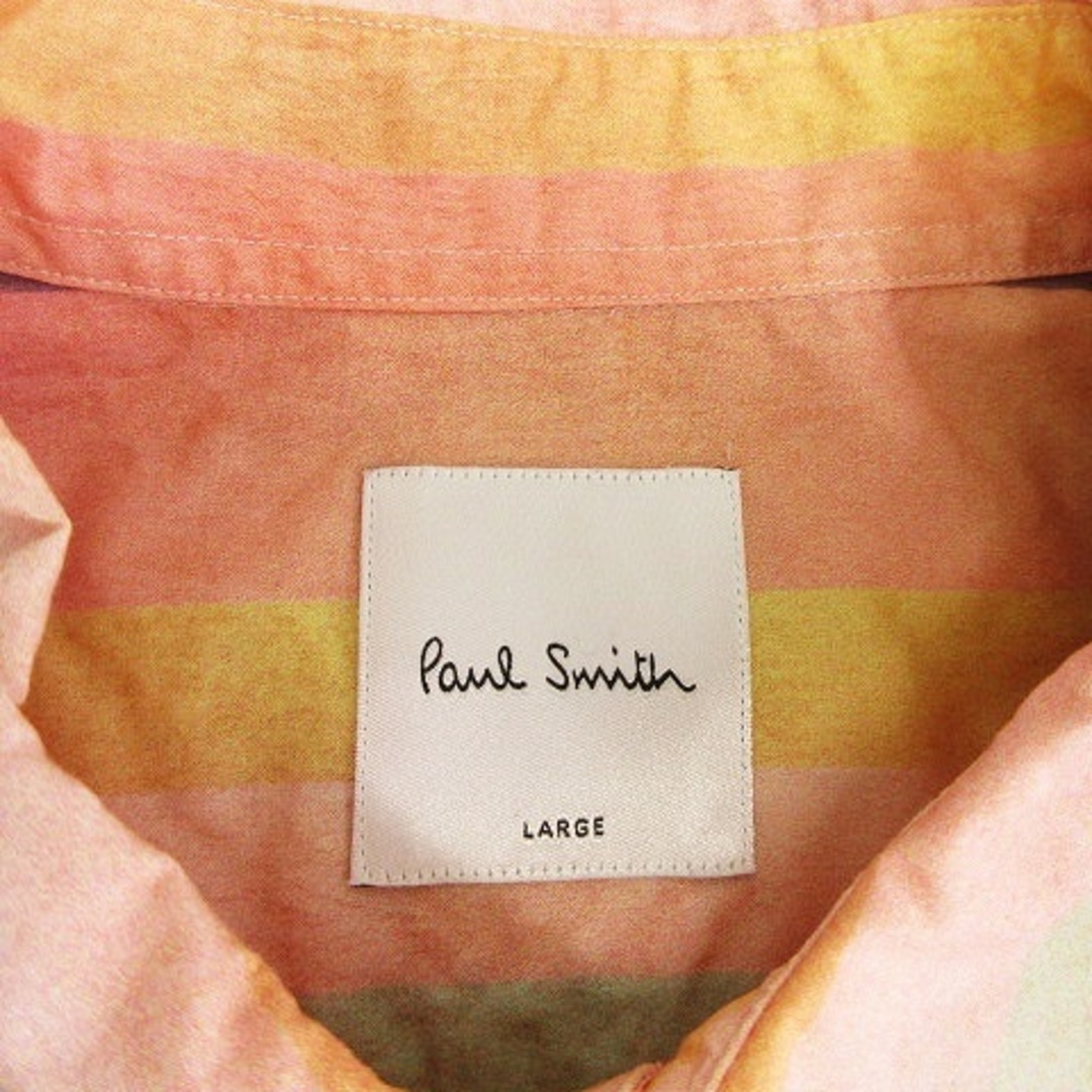 Paul Smith(ポールスミス)のポールスミス シャツ 長袖 ストライプ コットン マルチカラー L メンズのトップス(シャツ)の商品写真