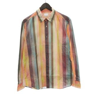 ポールスミス(Paul Smith)のポールスミス シャツ 長袖 ストライプ コットン マルチカラー L(シャツ)