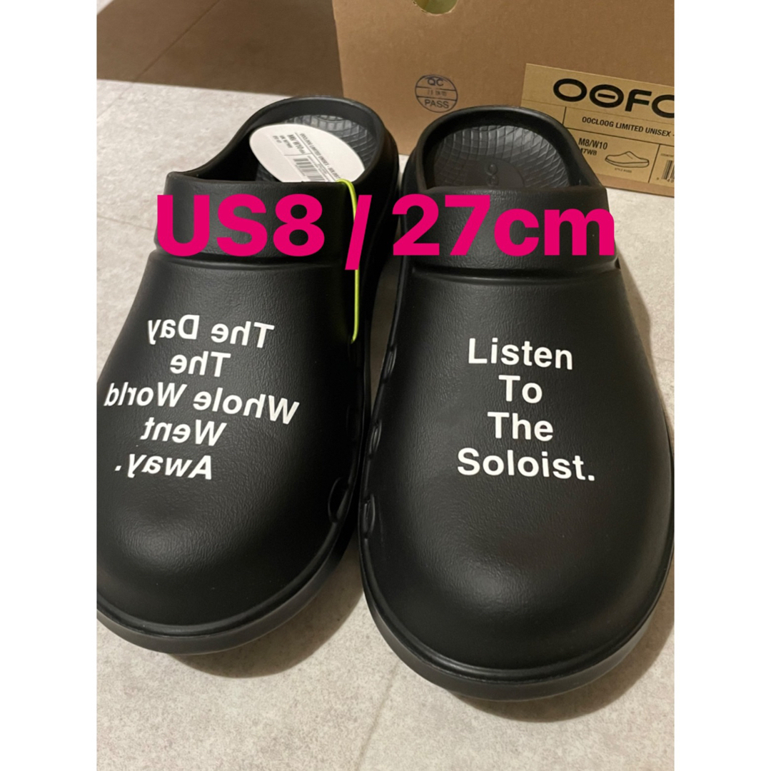 SOLOIST OOFOS CLOG US8