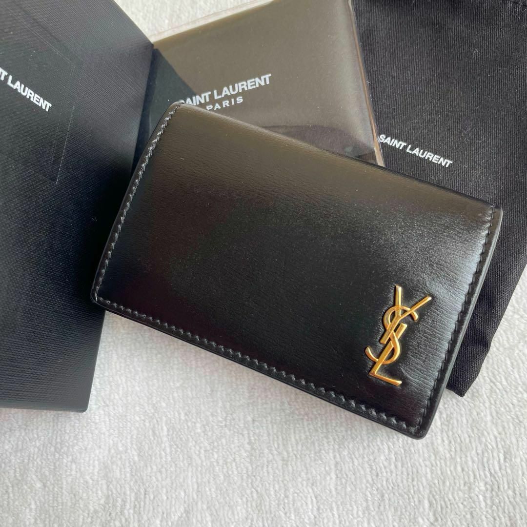 箱 付属品付き・極美品✨Saint Laurent Parisサンローラン 財布