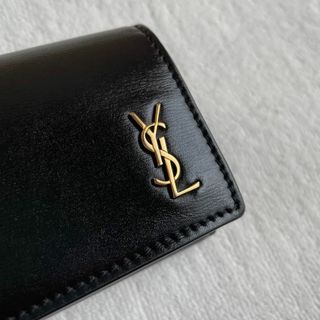 極 美品 保存布付き イヴサンローラン YSL レザー コインケース 小銭入れ