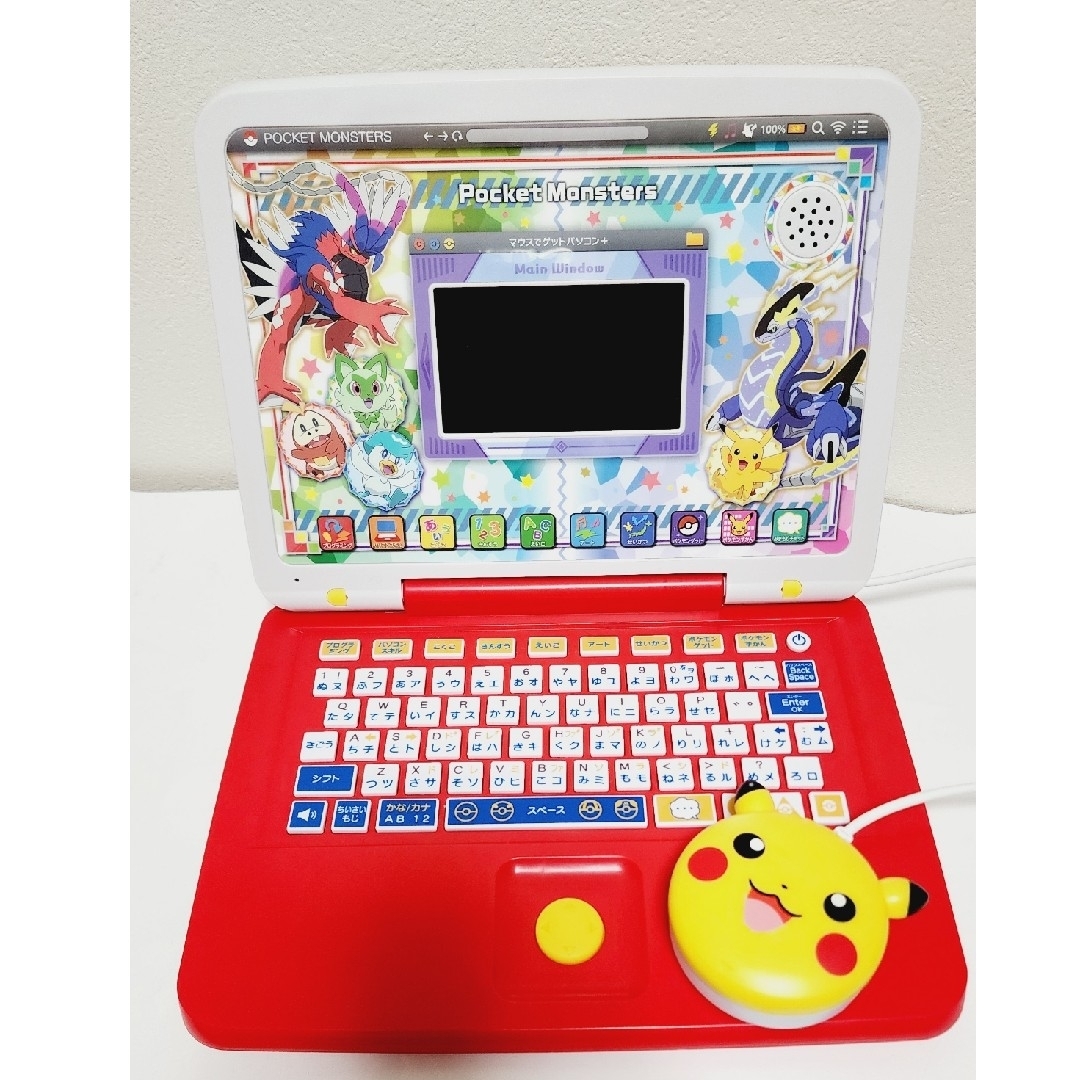 【新品未使用】ポケモン ピカっとアカデミー マウスでゲットパソコンプラス  ⑤