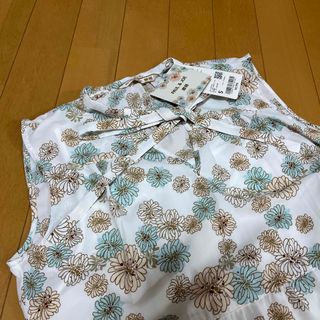 ユニクロ(UNIQLO)の最終タグ付き新品⭐︎ユニクロ ポールアンドジョー  ティアードワンピース Sサ(ロングワンピース/マキシワンピース)