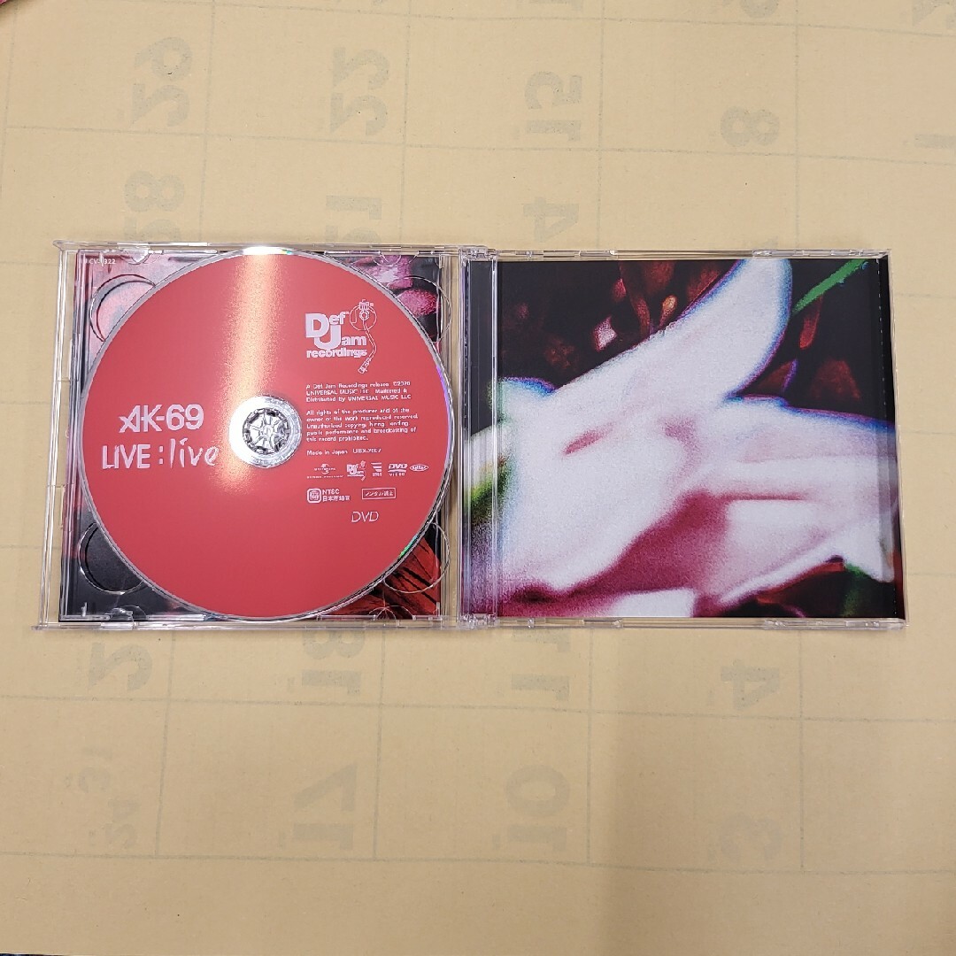 AK-69 LIVE:live (初回限定版) エンタメ/ホビーのCD(ヒップホップ/ラップ)の商品写真