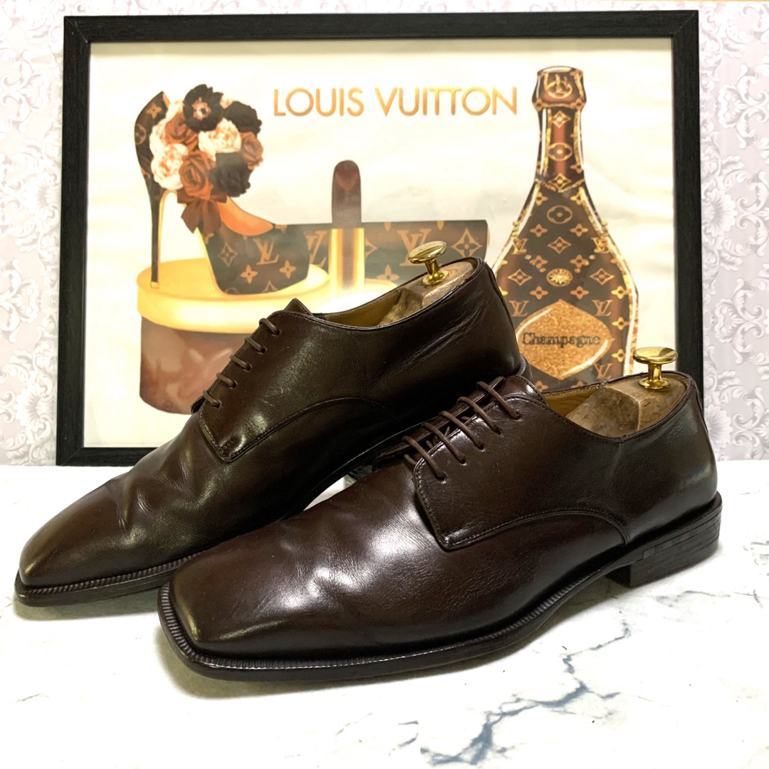 LOUIS VUITTON - ☆ルイヴィトン ダミエ☆UK7 26.0cm 本革革靴