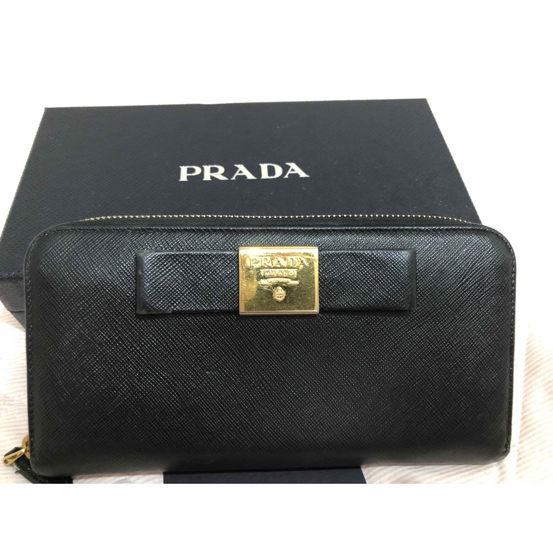 PRADA(プラダ)のプラダ　長財布　サファーノ レディースのファッション小物(財布)の商品写真