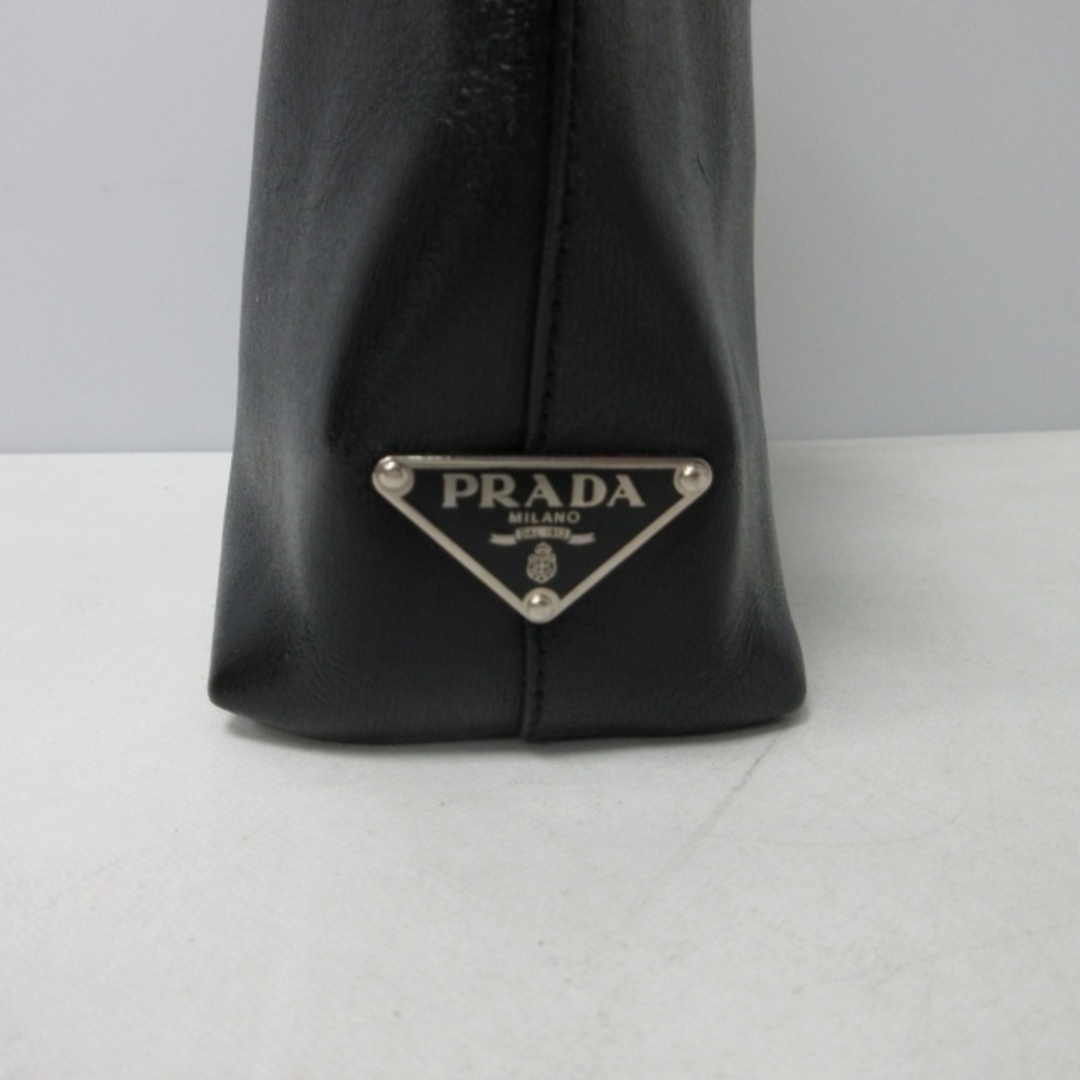 Prada プラダ サフィアーノ ハンドバッグ 三角形のロゴ-