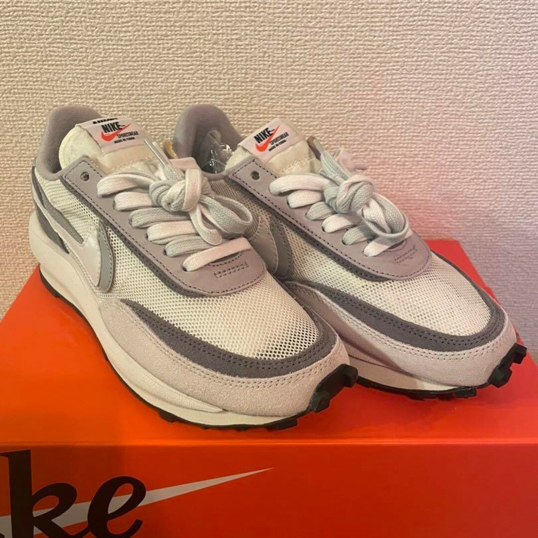 NIKE - sacai × NIKE LDV WAFFLE WHITE 24センチの通販 by マル@'s