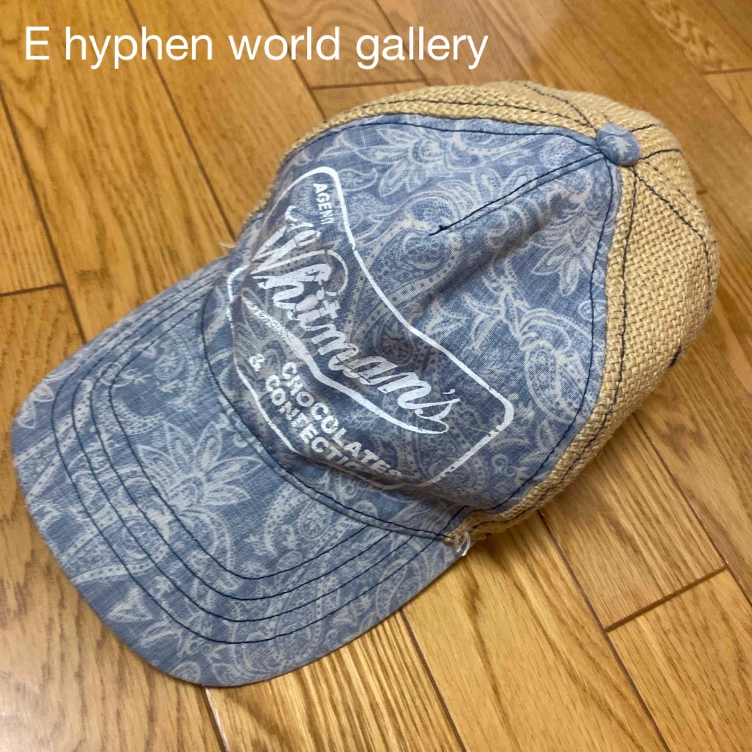 E hyphen world gallery(イーハイフンワールドギャラリー)のE hyphen world gallery キャップ レディースの帽子(キャップ)の商品写真