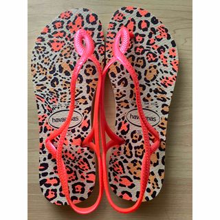 ハワイアナス(havaianas)のhavaianas ハワイアナス ビーチサンダル 23～23.5cm(ビーチサンダル)