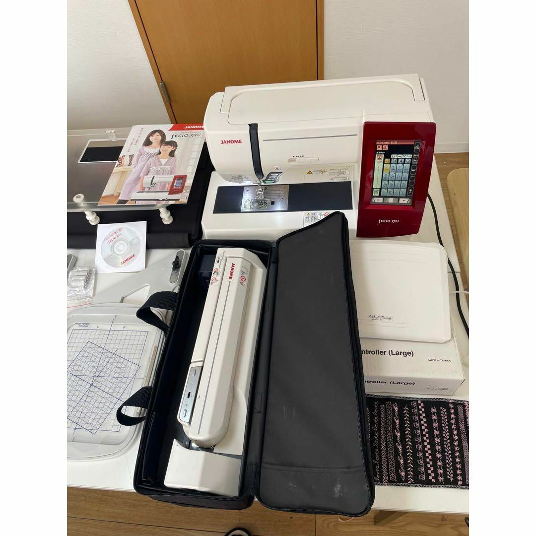 美品ジャノメセシオ9700、フル装備、試し縫い済み!高級コンピューター