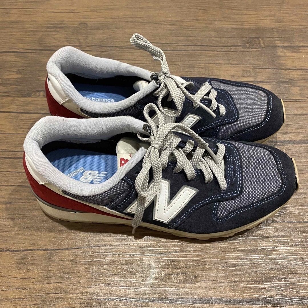 New Balance(ニューバランス)のたまチャン様、NEW BALANCE WR996ANR デニム スニーカー レディースの靴/シューズ(スニーカー)の商品写真