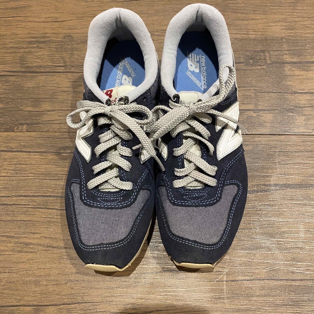 New Balance(ニューバランス)のたまチャン様、NEW BALANCE WR996ANR デニム スニーカー レディースの靴/シューズ(スニーカー)の商品写真