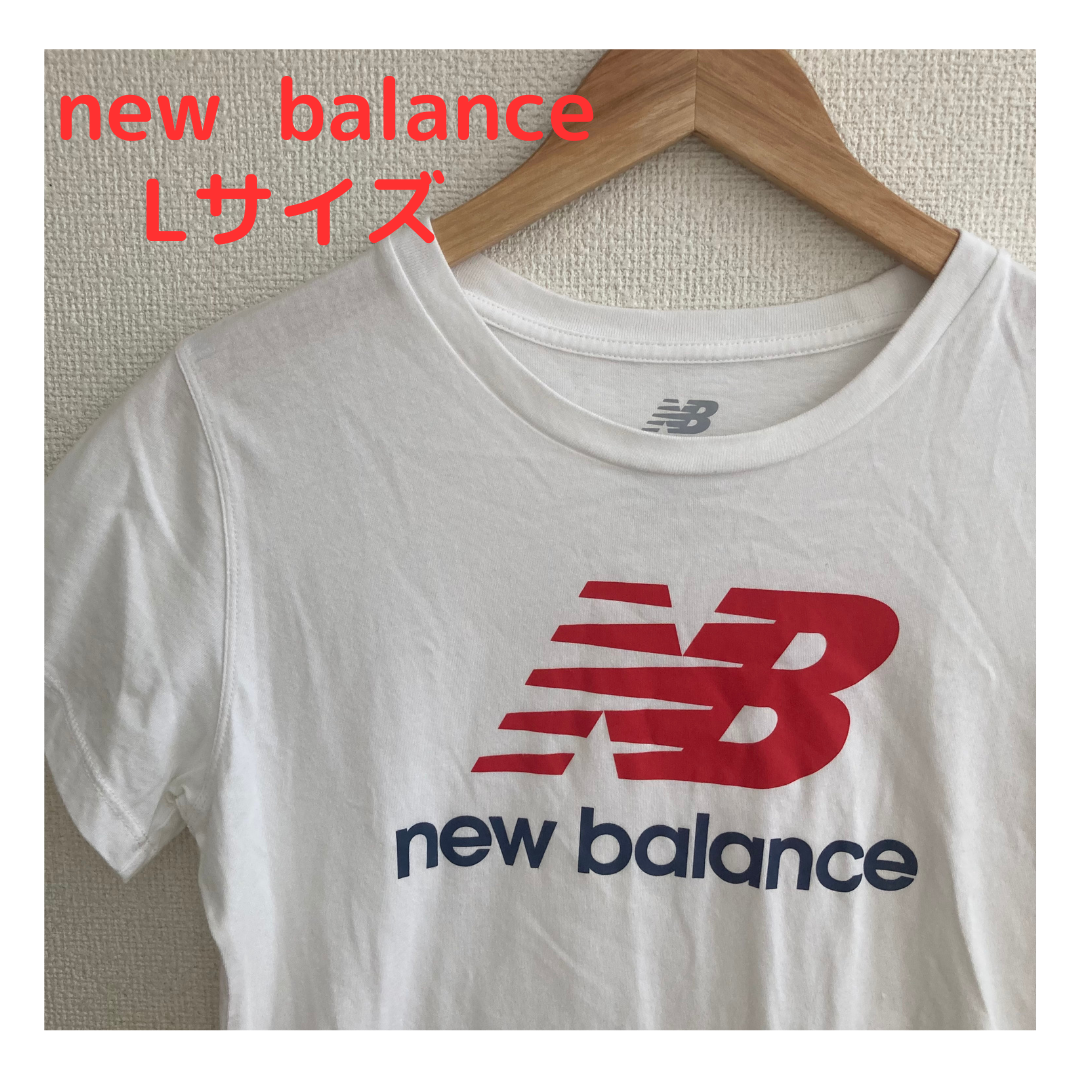 New Balance(ニューバランス)のnewbalance☆Ｔシャツ☆Ｌサイズ レディースのトップス(Tシャツ(半袖/袖なし))の商品写真