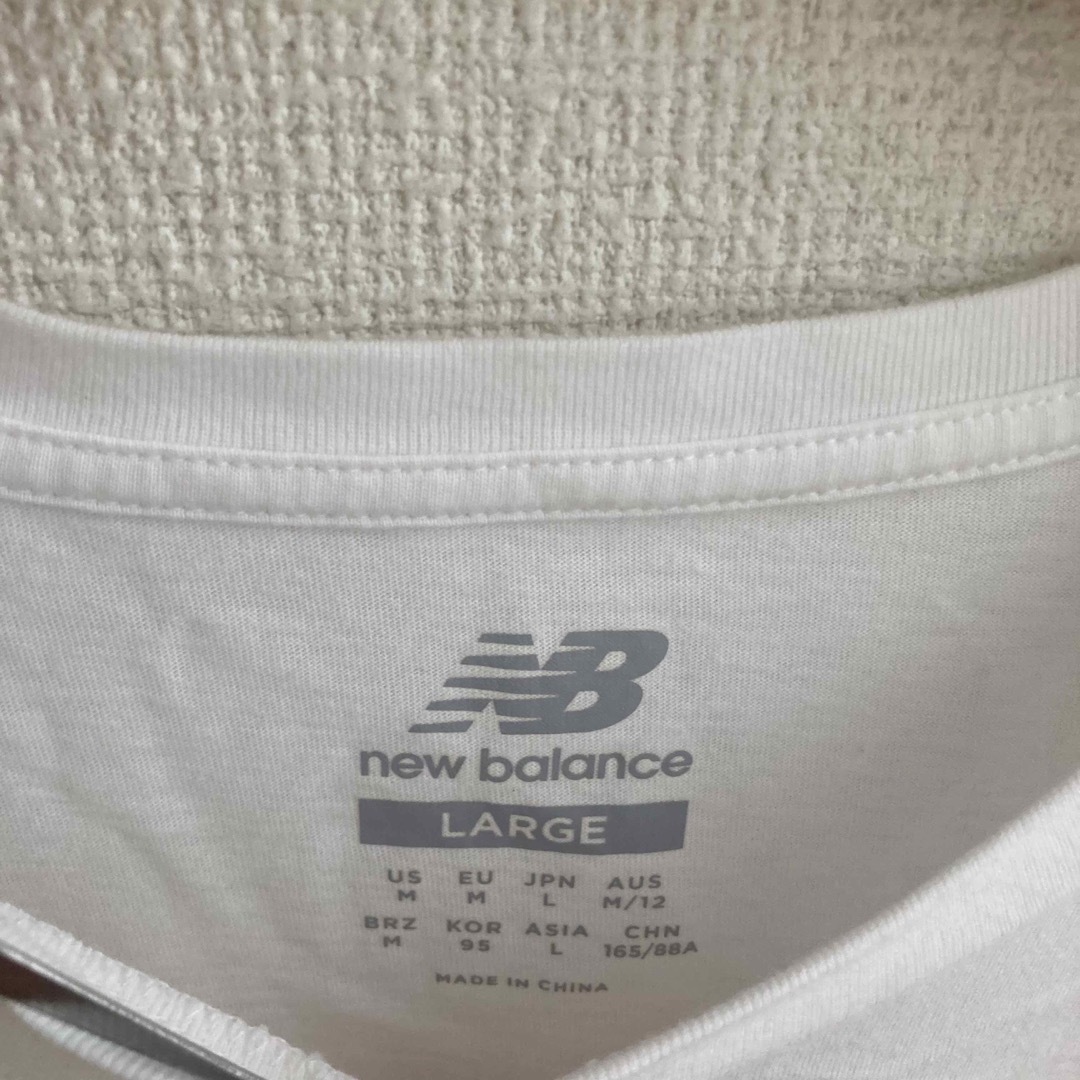 New Balance(ニューバランス)のnewbalance☆Ｔシャツ☆Ｌサイズ レディースのトップス(Tシャツ(半袖/袖なし))の商品写真