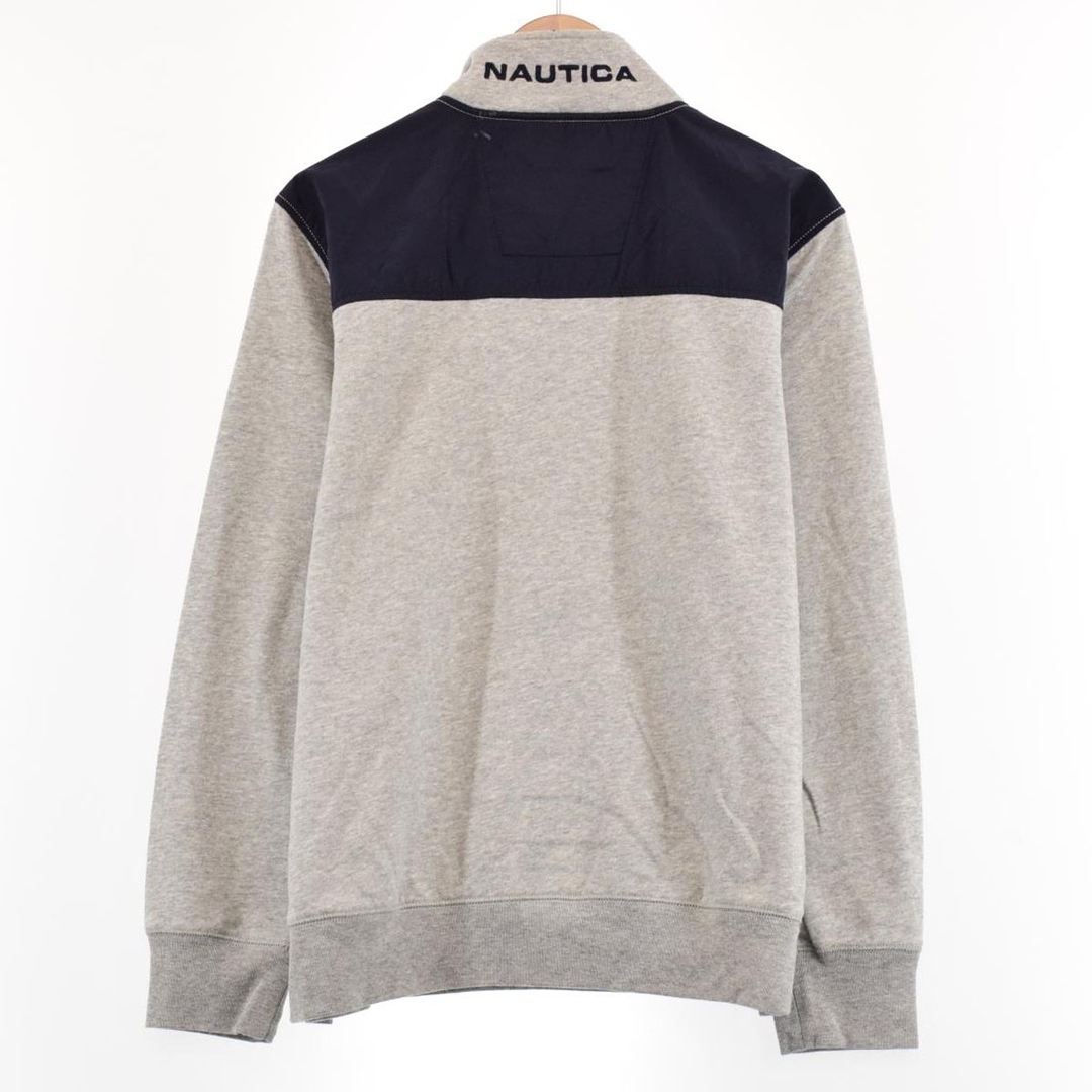 NAUTICA(ノーティカ)の古着 ノーティカ NAUTICA ハーフジップスウェットシャツ トレーナー メンズM /eaa330556 メンズのトップス(スウェット)の商品写真