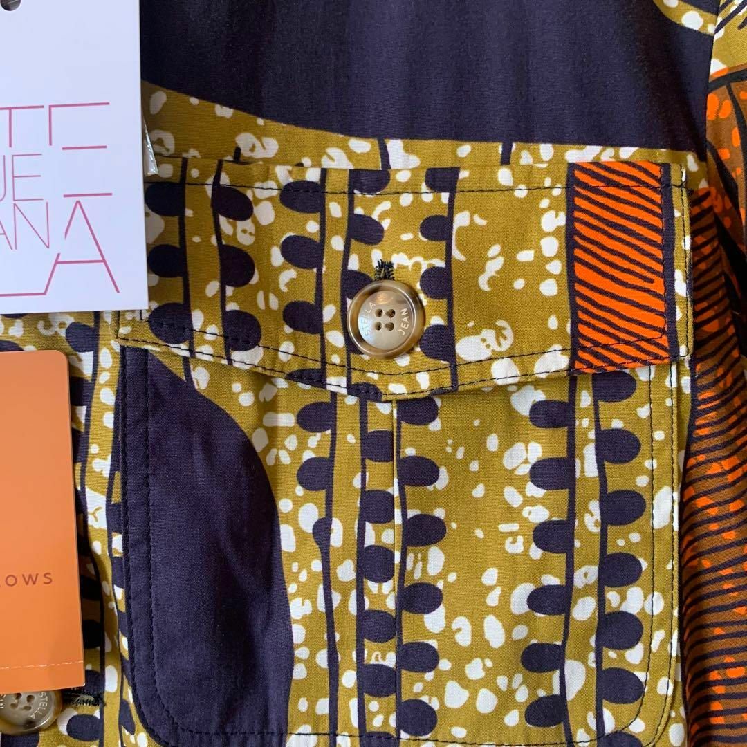 未使用!ユナイテッドアローズ STELLAJEANブレザー ローヤル 44 総柄