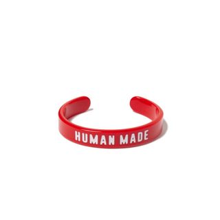 ヒューマンメイド(HUMAN MADE)のHUMAN MADE Acrylic Bangle RED(バングル/リストバンド)