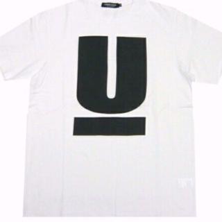 アンダーカバー(UNDERCOVER)のアンダーカバー ＵロゴプリントTシャツ 白　新品 XL　UNDERCOVER(Tシャツ/カットソー(半袖/袖なし))