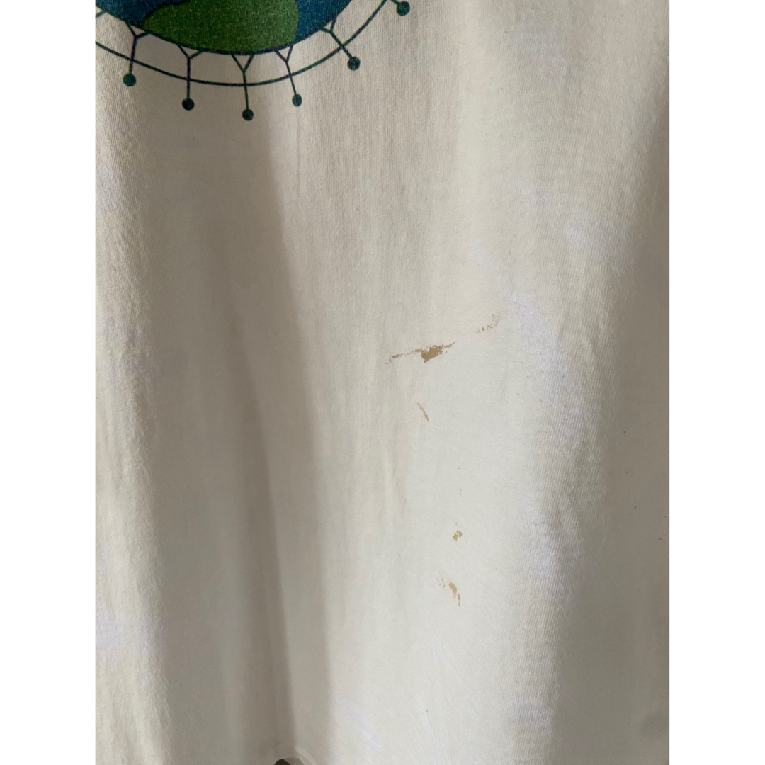 古着 ビンテージ 地球 握手 ピース♥︎ XXL オーバーサイズ Tシャツ 希少
