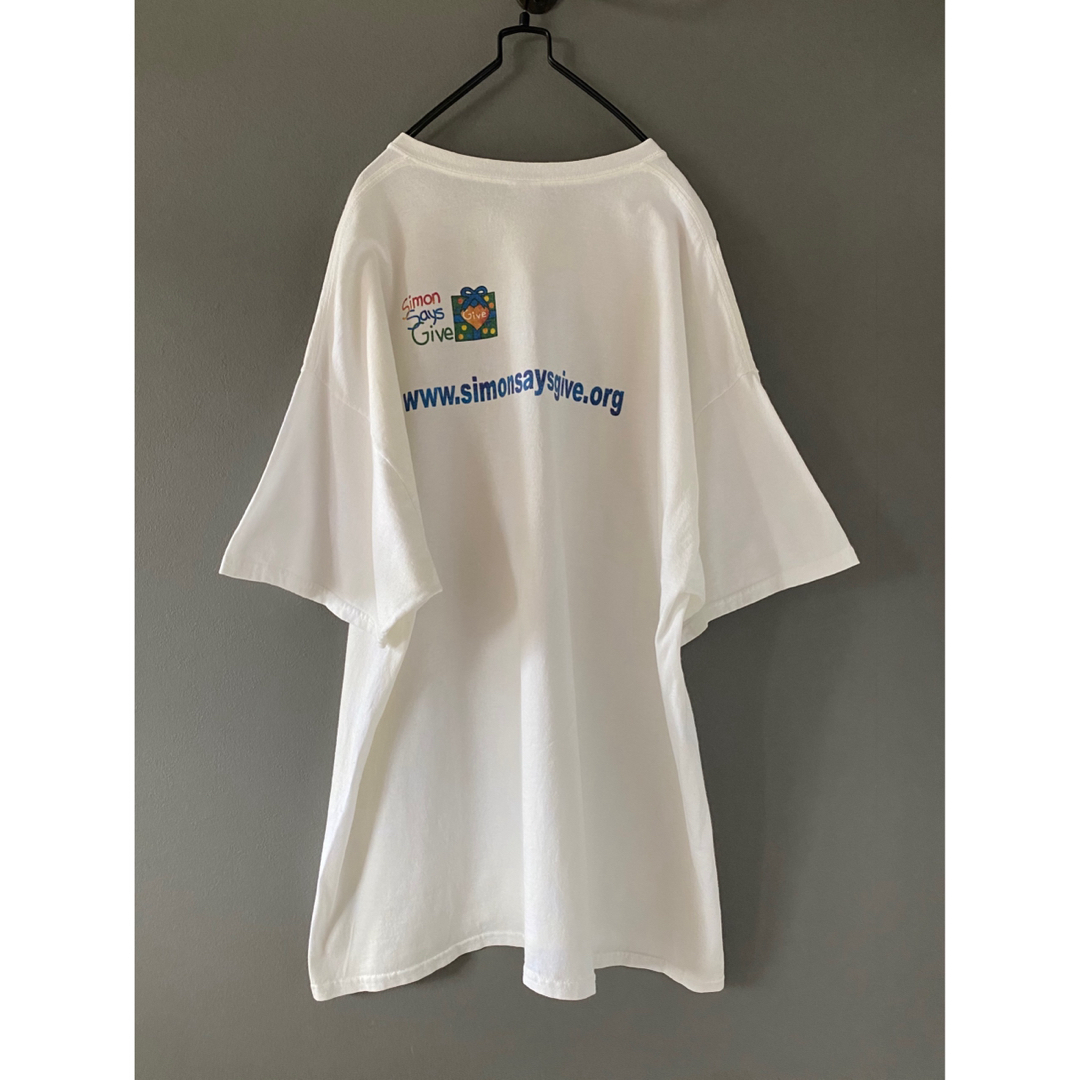 古着 ビンテージ 地球 握手 ピース♥︎ XXL オーバーサイズ Tシャツ 希少