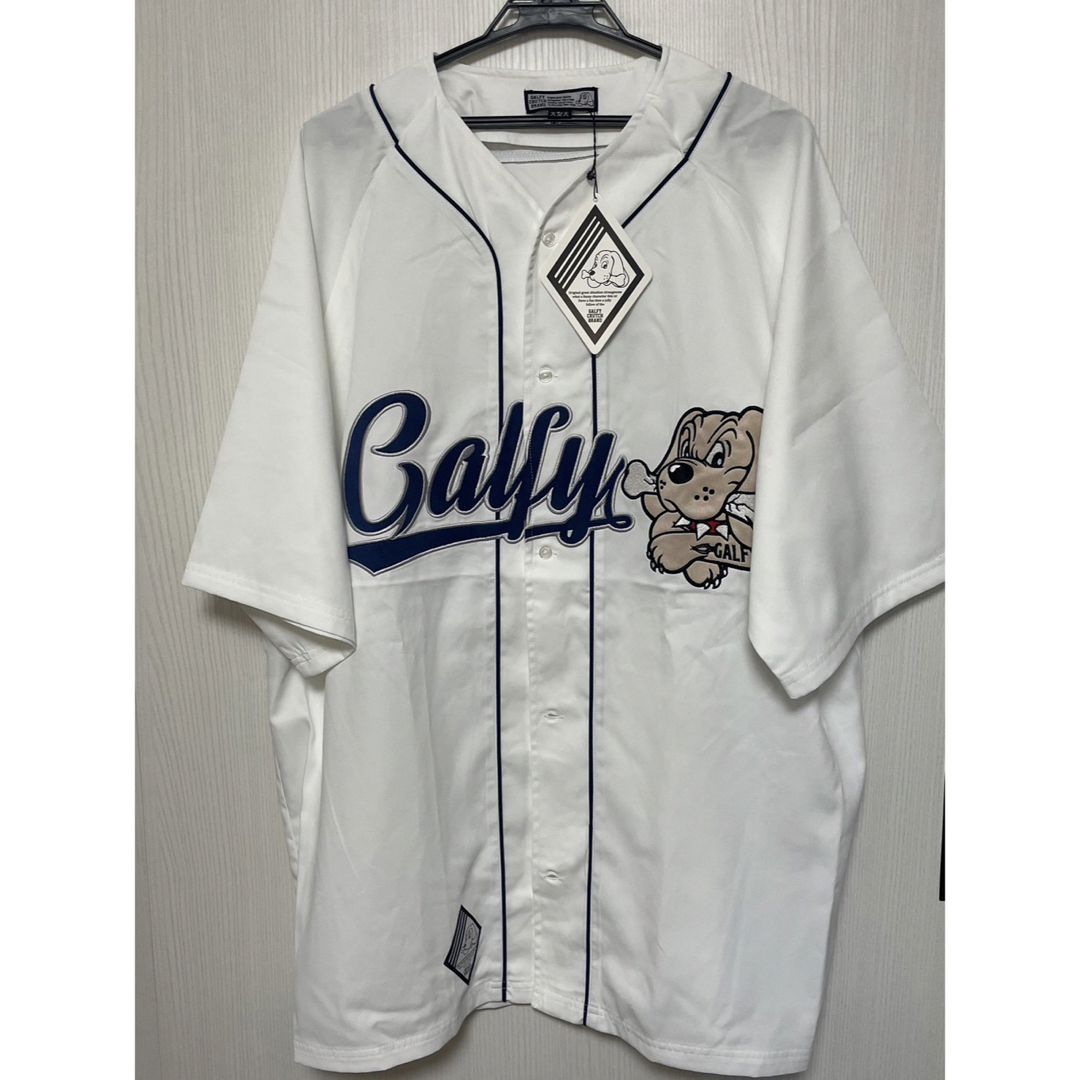 GALFY(ガルフィー)のGALFY ベースボールシャツ ガルフィー LLサイズ　 新品タグ付き　Tシャツ メンズのトップス(Tシャツ/カットソー(半袖/袖なし))の商品写真