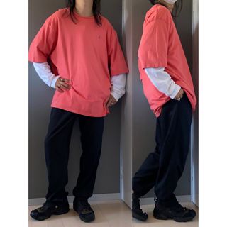 ビンテージ 地球 握手 ピース♥︎ XXL オーバーサイズ Tシャツ 希少