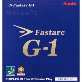 ニッタク(Nittaku)のNittaku🏓ニッタク卓球ファスターク黒Fastarc G-1 厚1.8 (卓球)