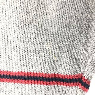 古着 ドッカーズ DOCKERS ボーダー柄 ニットセーター メンズXL