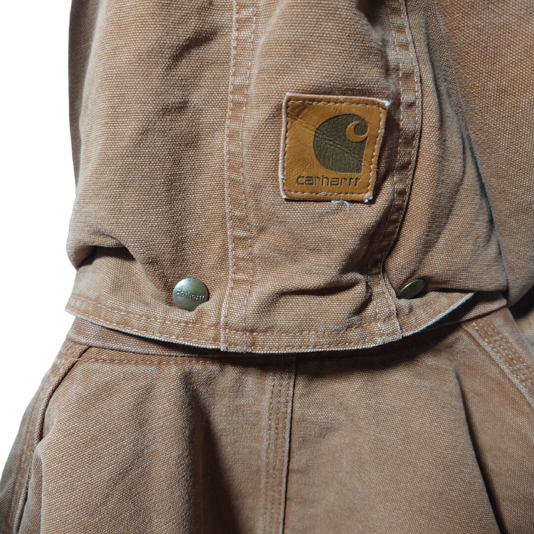 Carhartt】 コーデュロイ襟 ダック地 デトロイトジャケット S-039-