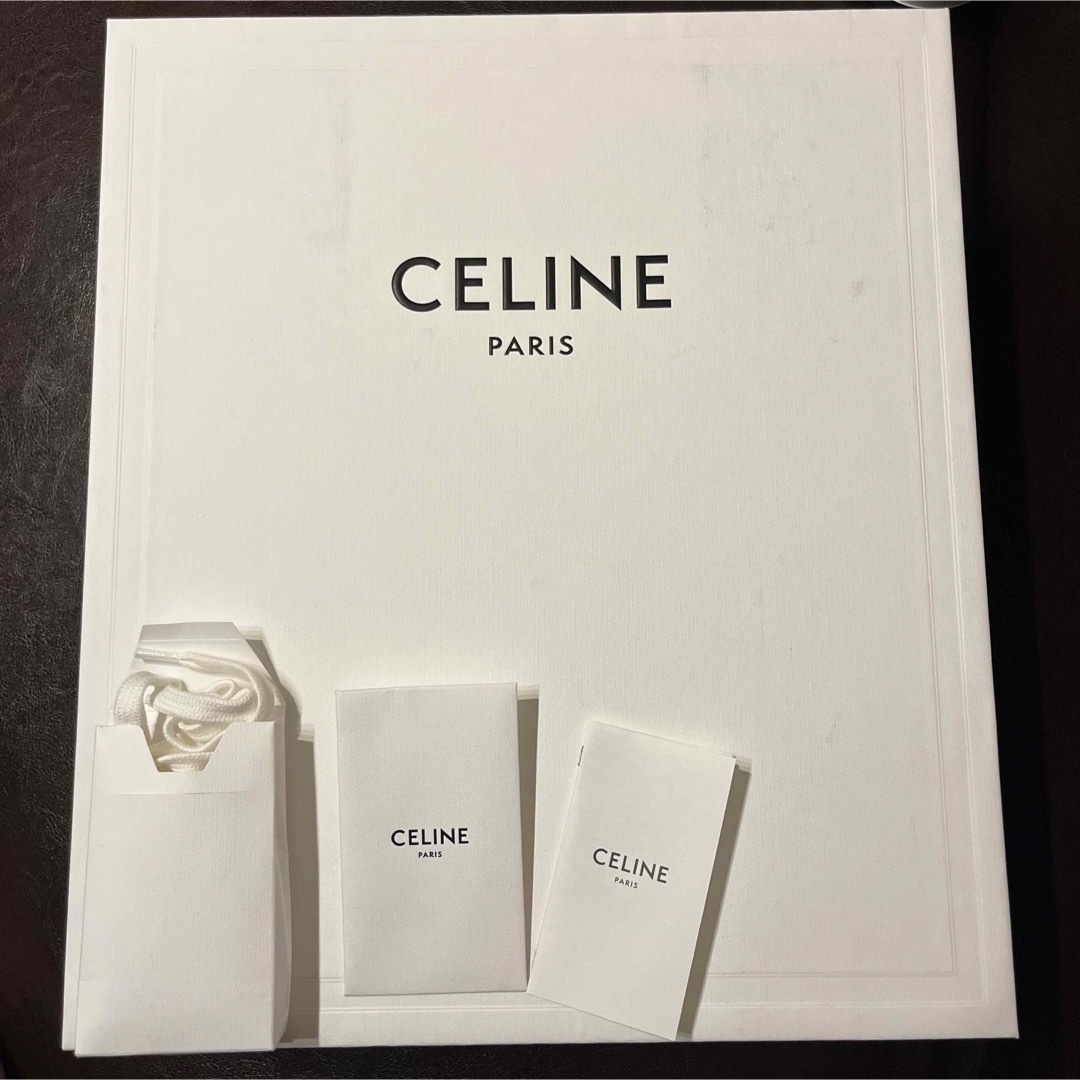 celine(セリーヌ)のセリーヌ CELINE ハイカット スニーカー ゴールド 金色 27cm メンズ メンズの靴/シューズ(スニーカー)の商品写真