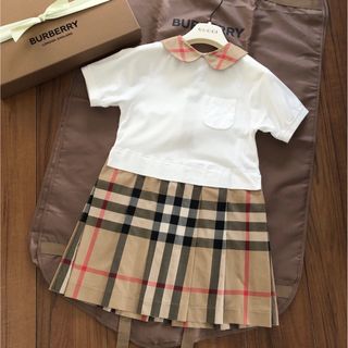 バーバリー(BURBERRY)のバーバリーチルドレン ワンピース 8Y(ワンピース)