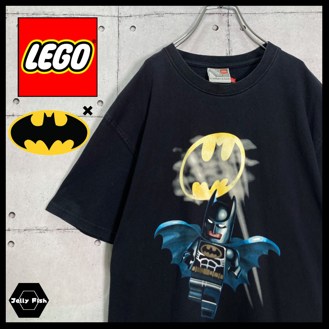 ART VINTAGE(アートヴィンテージ)の【レアデザイン】2006s LEGO×BATMAN バットマン 半袖Tシャツ L メンズのトップス(Tシャツ/カットソー(半袖/袖なし))の商品写真