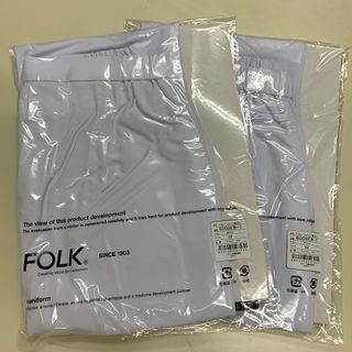 フォーク(FOLK)の【新品未使用】FOLK 白衣　ズボン　M 2本(その他)